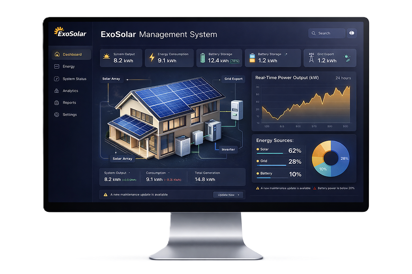 ExoSolar Dashboard